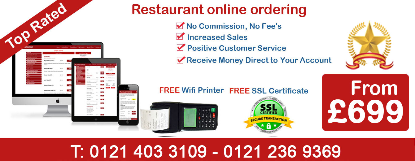 Restaurant Online Ordering System
